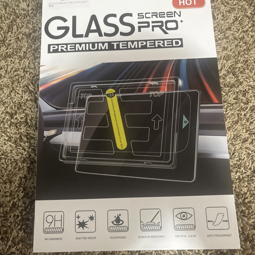 Premium Tempered Glass Pro™Screen Protector for Tesla Model 3 (2024)